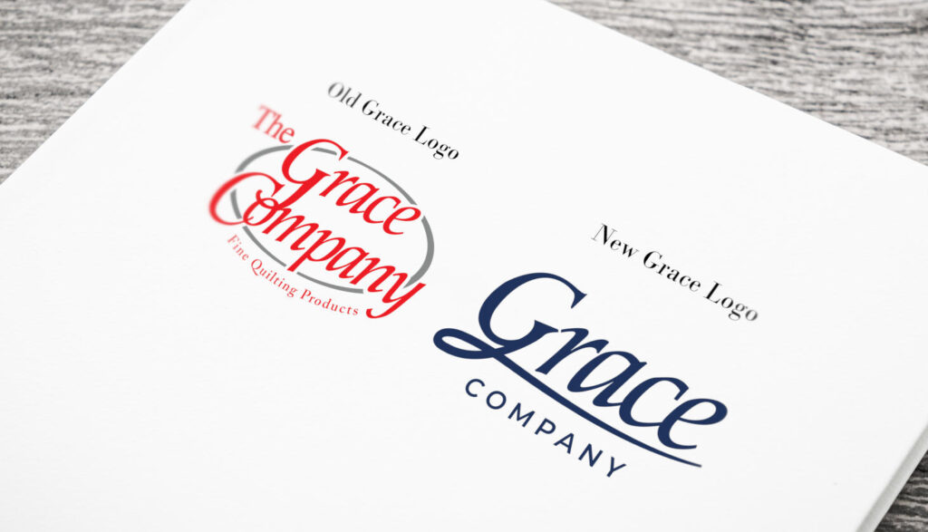 Old Grace Logo and New Grace Logo side by side