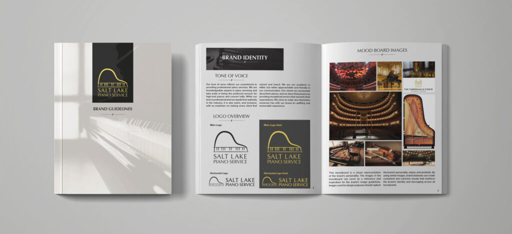 Brand Book for Salt Lake Piano Service